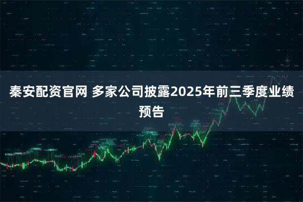 秦安配资官网 多家公司披露2025年前三季度业绩预告